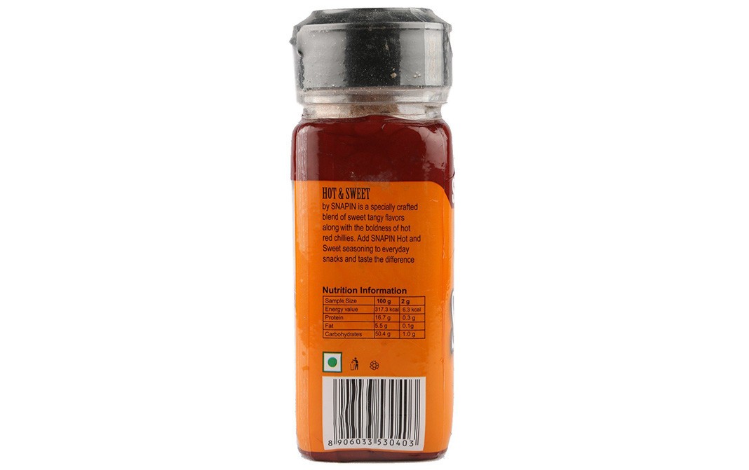 Snapin Hot & Sweet Seasoning    Bottle  70 grams
